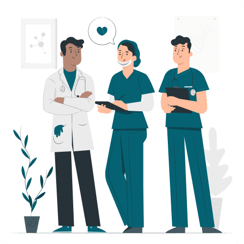 HealthCare Team Illustration